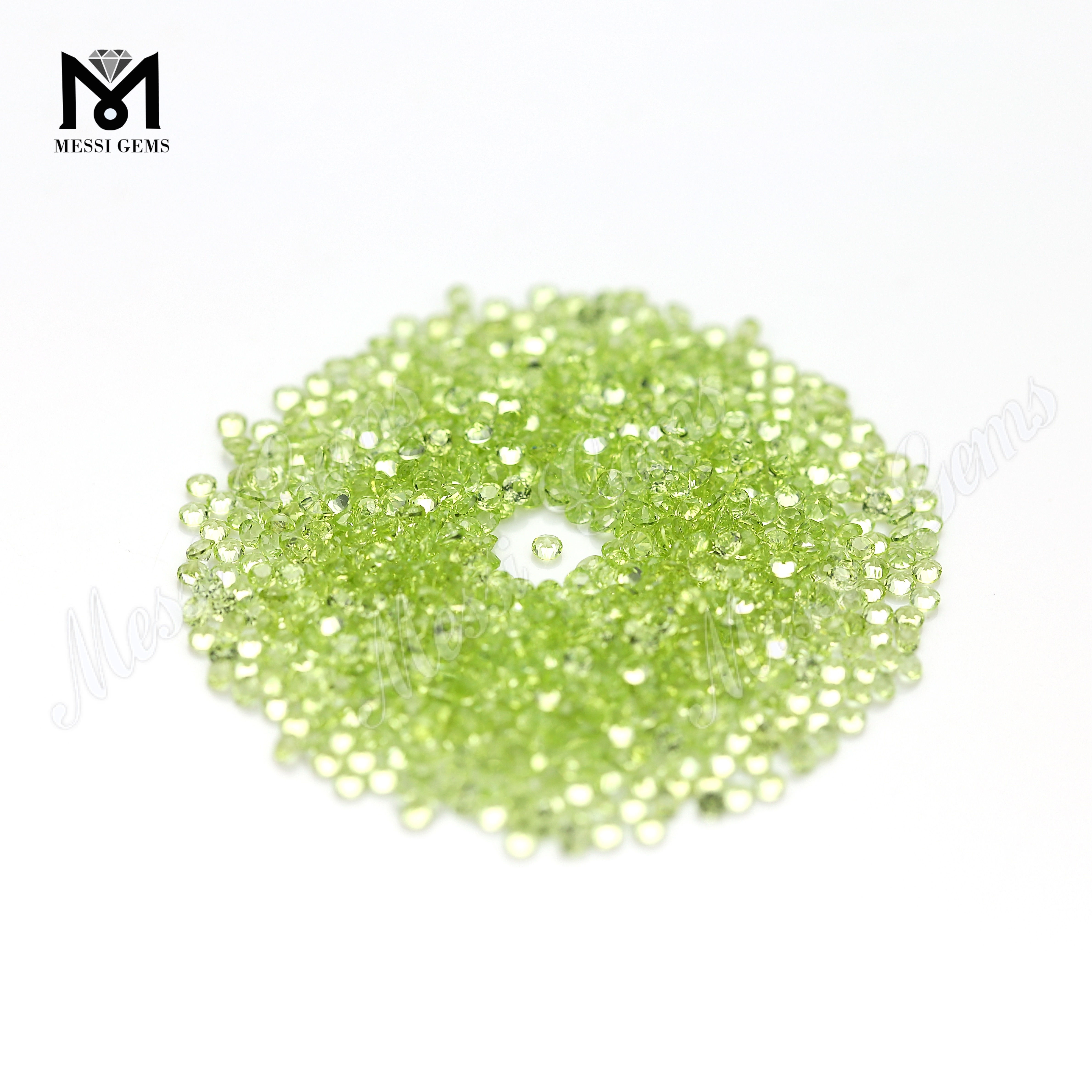 Messi Jewelry - Natural Olivine Peridot Natural Gemstone 8