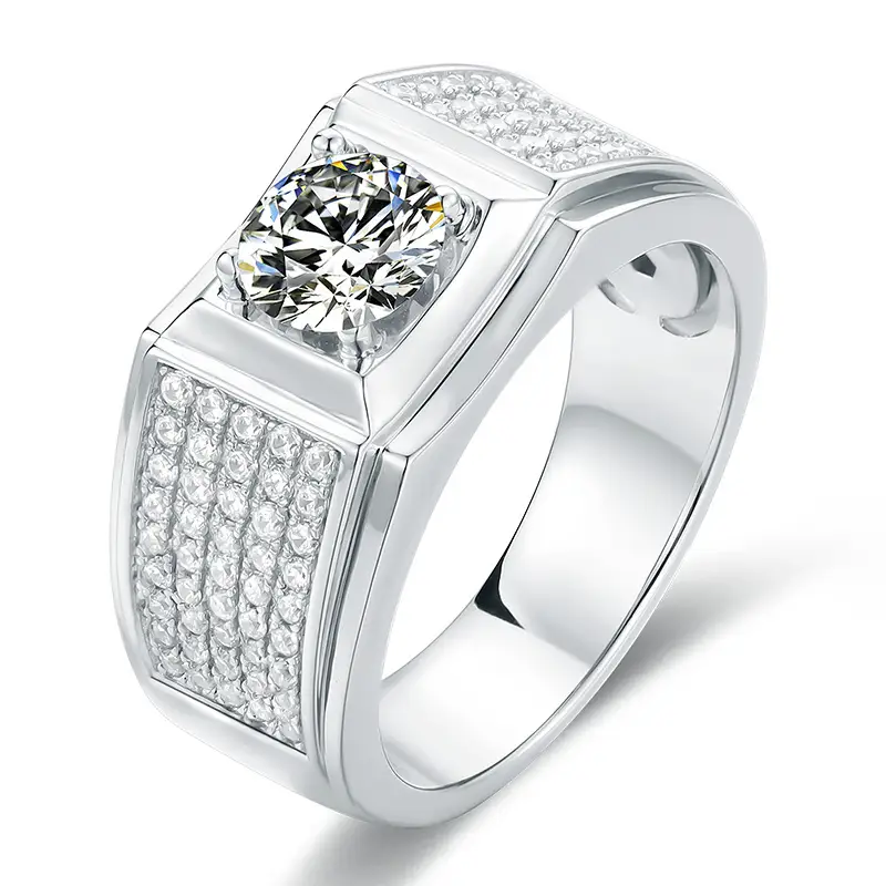 M71A Classics 1ct Moissanite Белое золото. 1