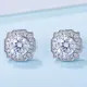 Moissanite Stud Earrings with GRA Certificate and Wholesale Pricing 4