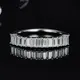 Sterling Silver Moissanite Rings with GRA Certificate 5