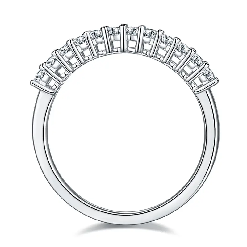 men's moissanite silver rings at Wholesale Prices | Messi Jewelry 3