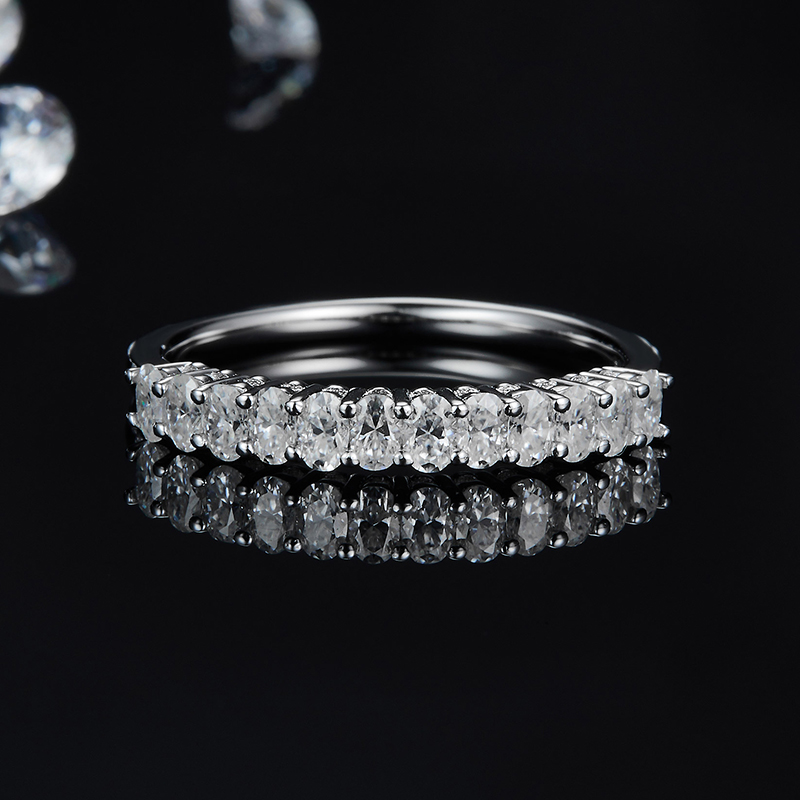 men's moissanite silver rings at Wholesale Prices | Messi Jewelry 8