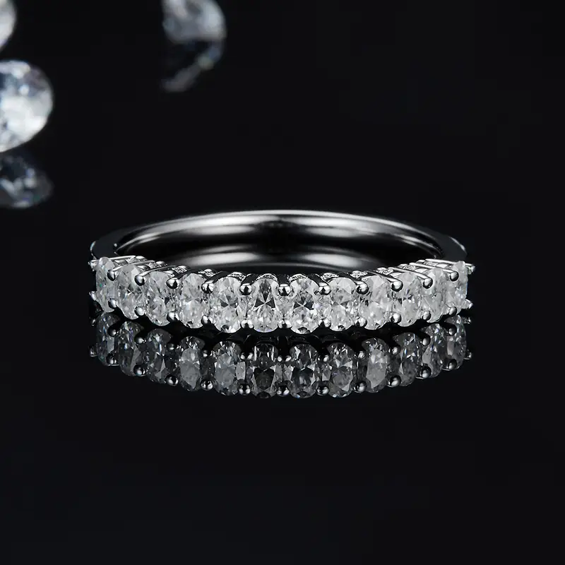 men's moissanite silver rings at Wholesale Prices | Messi Jewelry 4
