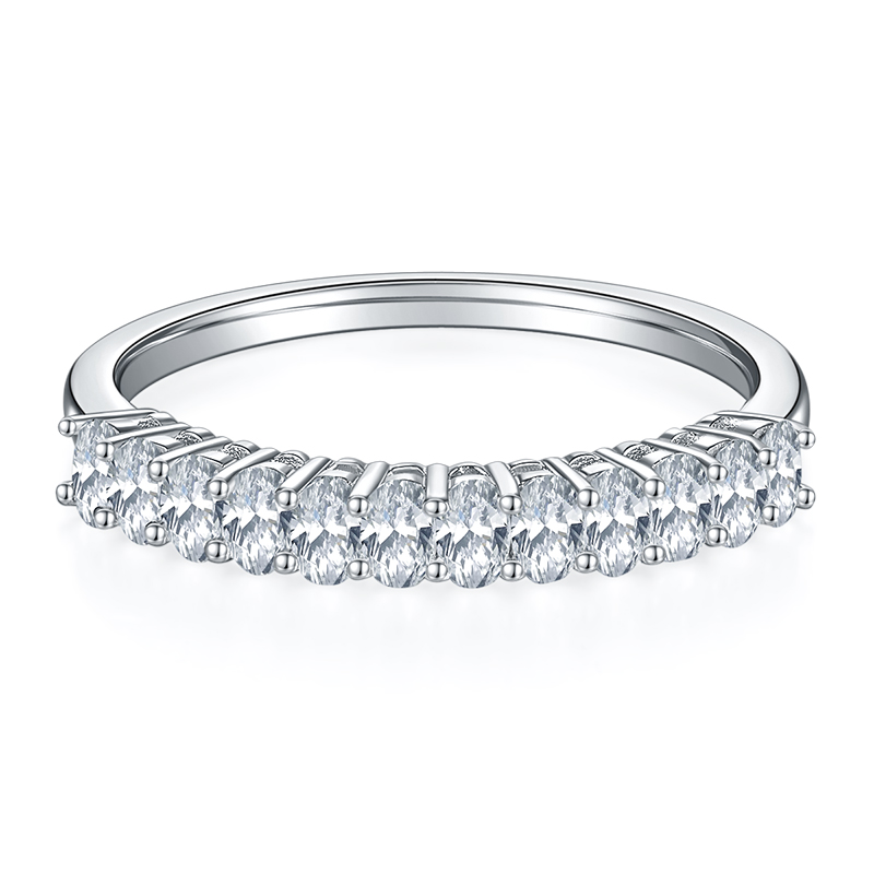 men's moissanite silver rings at Wholesale Prices | Messi Jewelry 7