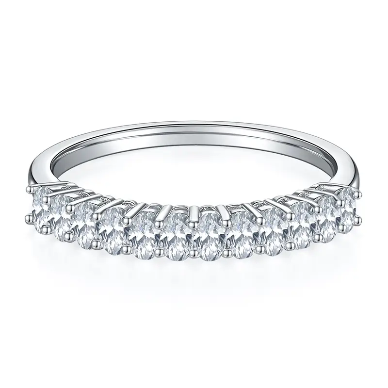 men's moissanite silver rings at Wholesale Prices | Messi Jewelry 2