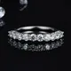 Moissanite GRA Certified Silver Wedding Rings 4