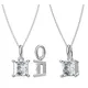 Moissanite Silver Pendant with GRA Certificate 2