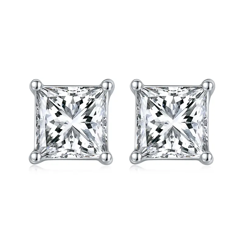 Moissanite Silver Pendant with GRA Certificate 4
