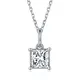 Moissanite Silver Pendant with GRA Certificate 6