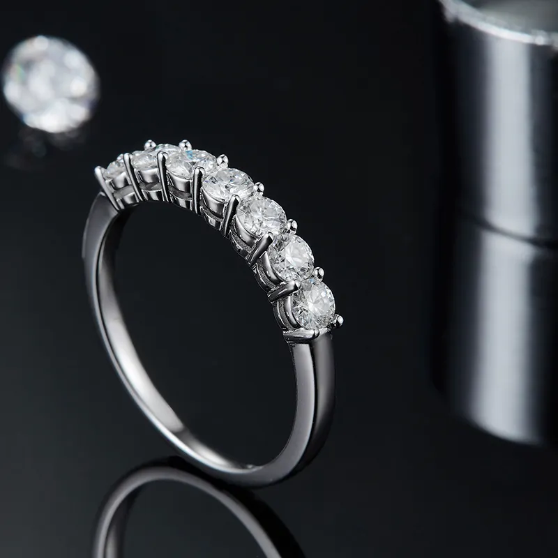 Anello d'argento Moissanite a prezzi all'ingrosso | Gioielli Messi1 4
