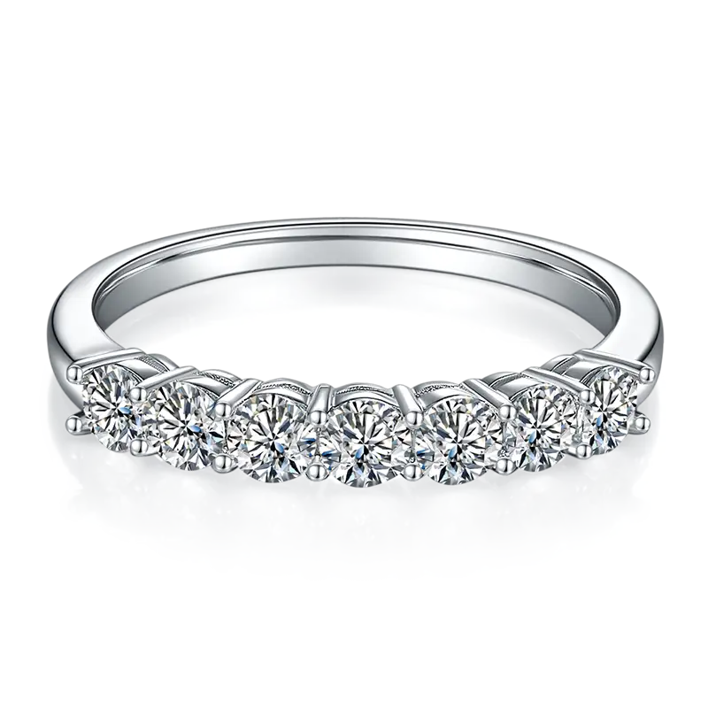 moissanite silver ring at Wholesale Prices | Messi Jewelry1 2