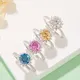 925 Moissanite Ring with GRA Certificate - Wholesale Available 5