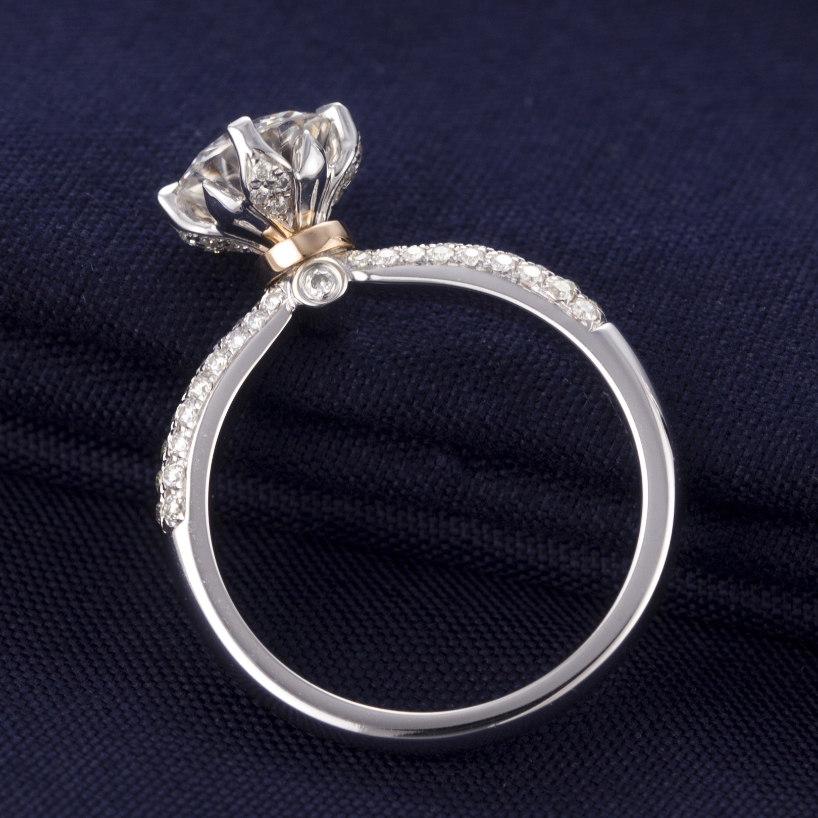 Barang Kemas Messi - Perhiasan Messi Cincin Pakaian Harian Emas Wanita Vintage Borong Lelaki Hadiah Kuning Pesta Moissanite Batu Berlian Cincin cincin 12