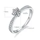 Custom moissanite sterling silver rings wholesale Manufacturer | Messi Jewelry 2