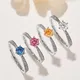Custom moissanite sterling silver rings wholesale Manufacturer | Messi Jewelry 5