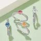 Custom moissanite sterling silver rings wholesale Manufacturer | Messi Jewelry 6