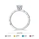 925 Sterling Silver Moissanite Rings with GRA Certificate. 3