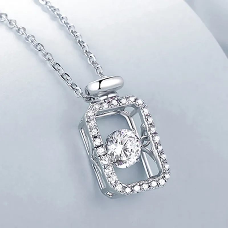 Хорошая продажа завода серебряного ожерелья Moissanite | Мессиковые украшения 2
