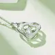 silver moissanite pendant at Wholesale Prices | Messi Jewelry 3