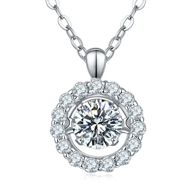 Старая классика 0,5CT Moissanite Белое золото. 1