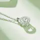 925 Sterling Silver Moissanite Tennis Chain - GRA Certified 5
