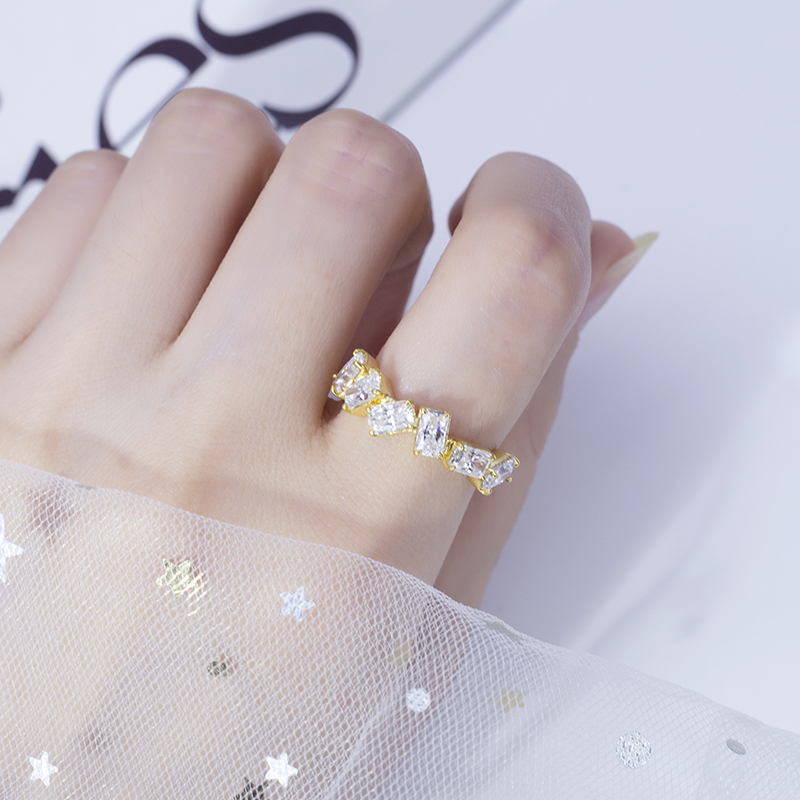 Custom moissanite silver jewelry series Manufacturer | Messi Jewelry 9