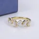 Customizable Moissanite Silver Jewelry, Handcrafted to Perfection1 4
