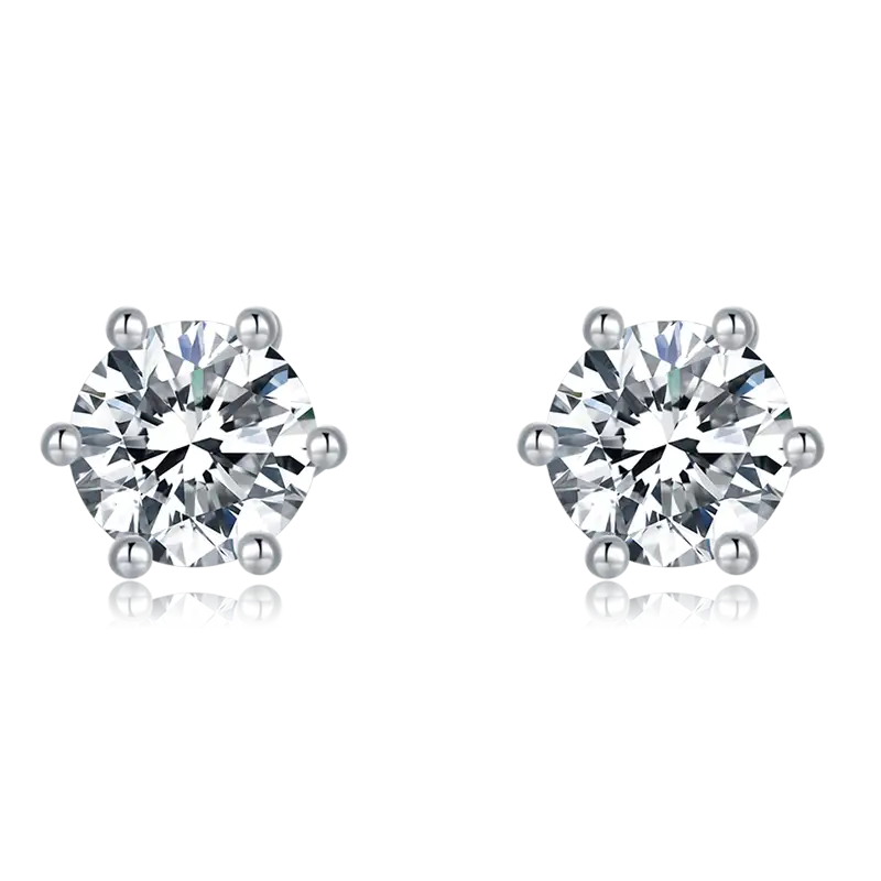 Messi Jewelry | Durable moissanite silver earrings manufacturing 2