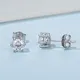Messi Jewelry | Durable moissanite silver earrings manufacturing 5