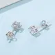 Messi Jewelry | Durable moissanite silver earrings manufacturing 6