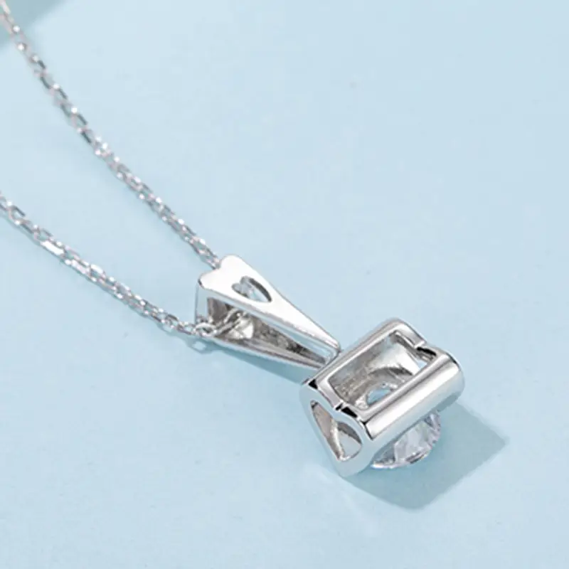 Moissanite Tennis Chain with GRA Certificate 5