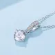 925 Sterling Silver Moissanite Tennis Chain with GRA Certificate 5
