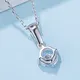 925 Sterling Silver Moissanite Tennis Chain with GRA Certificate 4