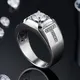 mens moissanite rings at Wholesale Prices | Messi Jewelry 5