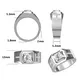 mens moissanite rings at Wholesale Prices | Messi Jewelry 2