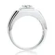Messi Jewelry | bulk production moissanite silver man ring series 3