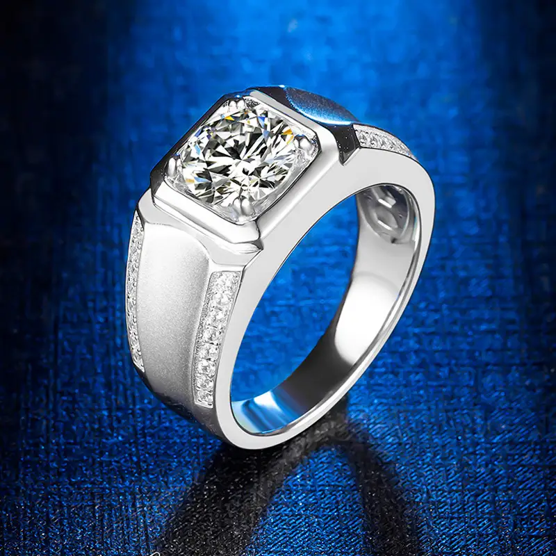 Messi Jewelry | epidemic moissanite rings mens directly sale 6