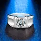 메시 보석 | 전염병 Moissanite 반지는 Mens 직접 판매됩니다 4