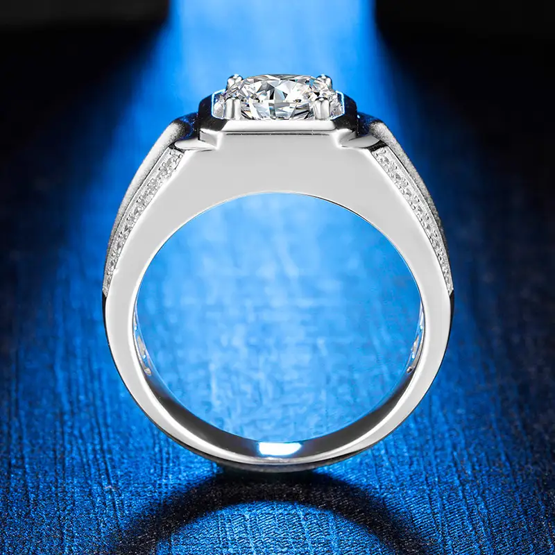Messi Jewelry | epidemic moissanite rings mens directly sale 5