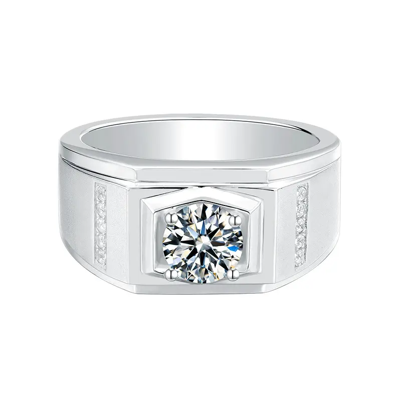 newly moissanite rings with custom services | Messi Jewelry 2