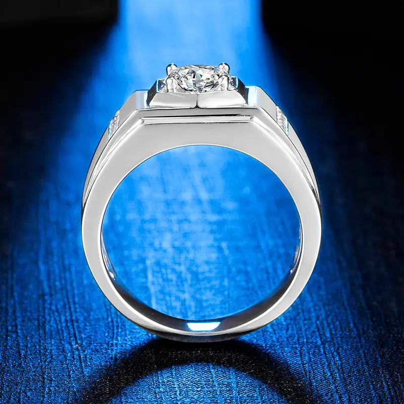 Moissanite Band with GRA Certificate 5