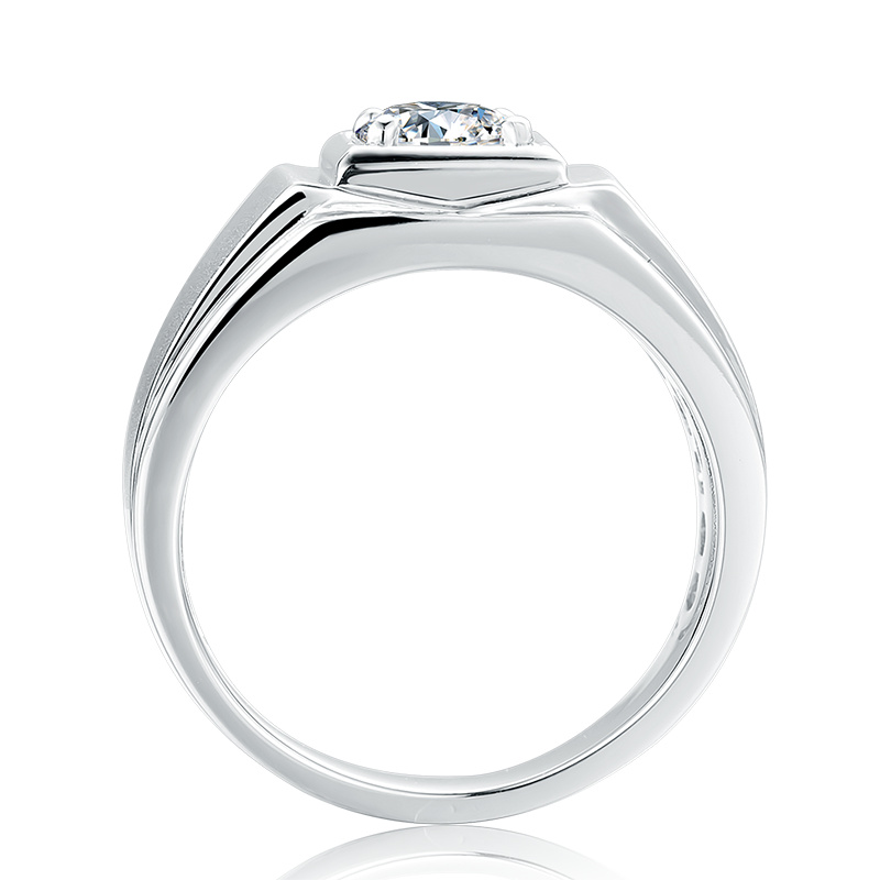 moissanite rings for men at Wholesale Prices | Messi Jewelry 6