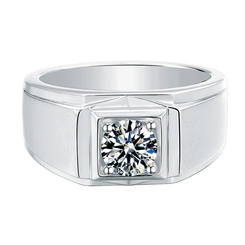 moissanite rings for men at Wholesale Prices | Messi Jewelry 2