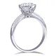 white gold moissanite ring at Wholesale Prices | Messi Jewelry 3