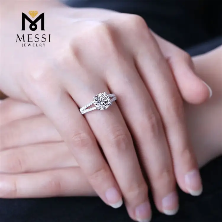 Messi Jewelry | epidemic 14k gold moissanite rings customized 3