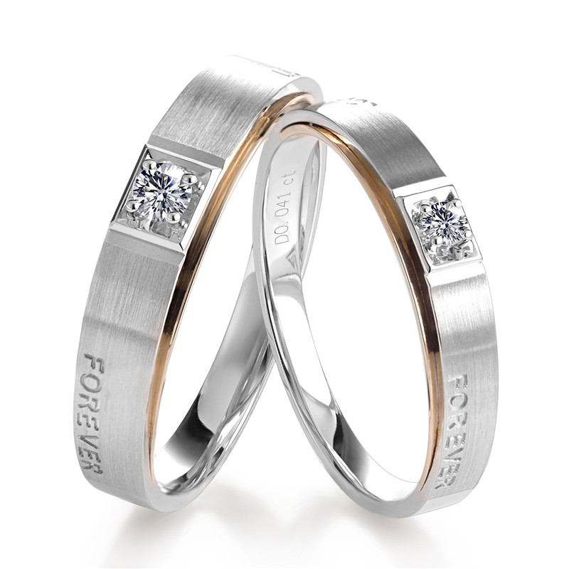 Messi Alahas - 18k Gold natural nga diamante alahas engagement kasal brilyante magtiayon singsing kasal band Kasal Band 8