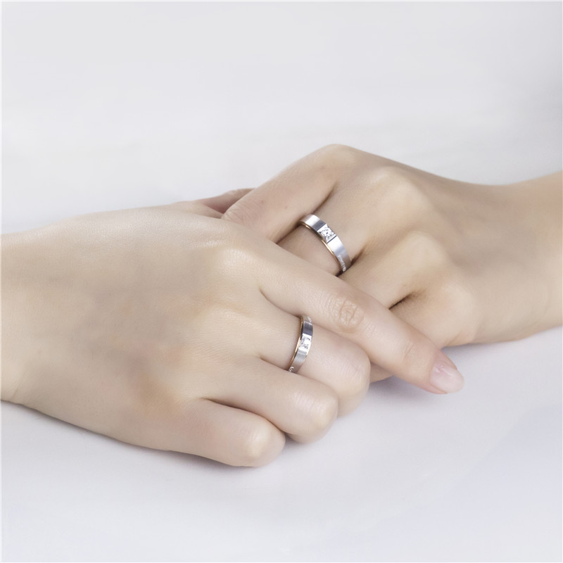 Messi Alahas - 18k Gold natural nga diamante alahas engagement kasal brilyante magtiayon singsing kasal band Kasal Band 13