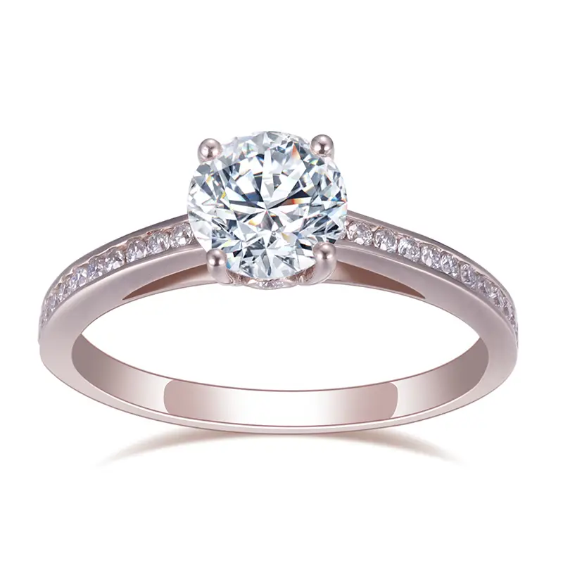 Gioielli Messi - Messi Gems MS -626 1ct Def Moissanite Women Gold Gioielli Golder 1