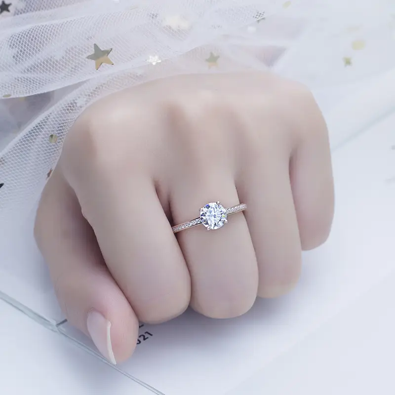 factory Direct moissanite gold ring factory | Messi Jewelry 7