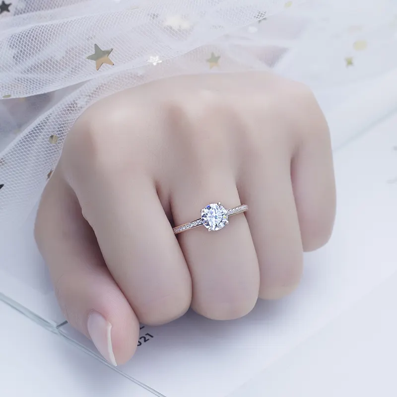 factory Direct moissanite gold ring factory | Messi Jewelry 7